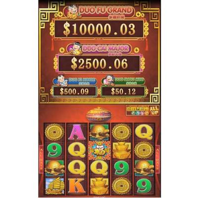 China Real Credits 88 Fortune 32/42inch vertical gambling machine touch screen One button for sale