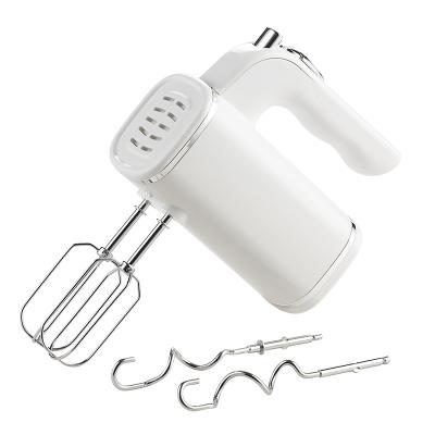 China Hot Sale 5 Speed ​​Stainless Steel Egg Beater Mixer Powerful Hand Mixer Ejector Knob Food Mixer Hand Mixer Kitchen Electric Instruments for sale