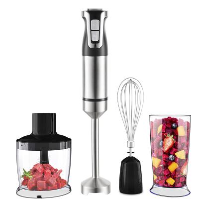 China Pure Copper Electric Stick Mixer Set 600W 800W 1000W Hand Motor Stainless Steel 4 in 1 Kitchen Multifunctional Immersion Hand Blenders for sale