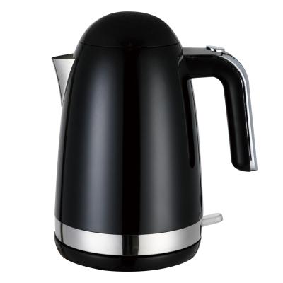 China 360 Degree Wall Rotation Cool High Quality Double Touch Household 1.7L Stainless Steel Electric Water Kettle for sale