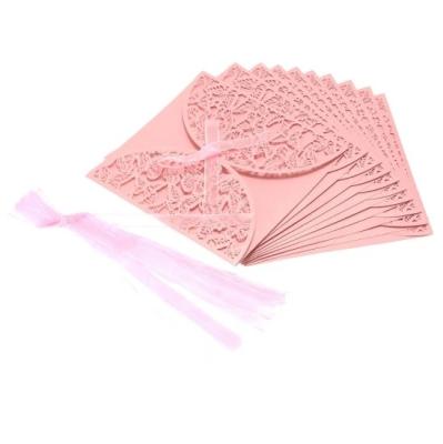 China Biodegradable3d Education Greeting Cards Romantic Eco-friendly Square White Square Greeting Card For Wedding for sale