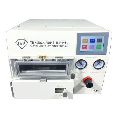 China Retail Tbk 508a 5 in 1 LCD Oca Curved Screen Laminating Machine for Samsung Curved Screen and Flat Sreen Tbk for sale