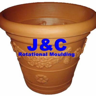 China Plastic Rotomolding mold roto mold for flower pot plastic aluminum rotation molds for sale