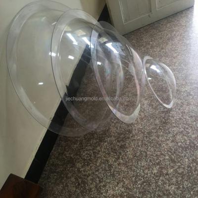 China Transparent Plastic Playground PP Playground Tube Slides for sale