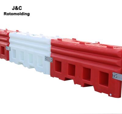 China Plastic LLDPE / HDPE Shanghai Jiechuang Rotation Mold Waterway Transport Barrier for sale