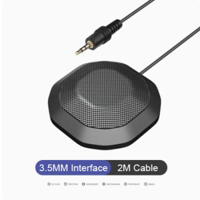 China Mini Exquisite Cheap Price Y01A 3.5mm Mini Wired Microphone for Desktop Computer Wechat Live Communications Plug and Handheld Gaming Microphone for sale