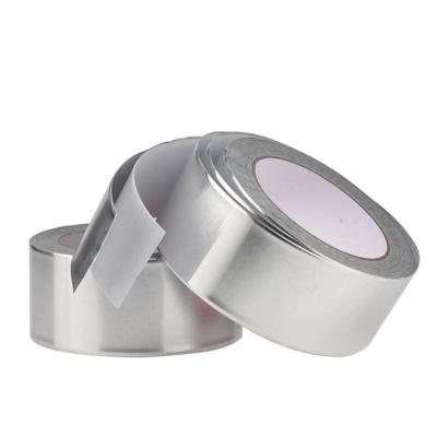 China Manufacturer Directly Sales Silver Waterproof Foil Tape, Made in China Heat Protect Aluminum Foil Cable Tape for sale