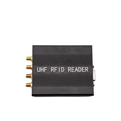 China FONKAN Cheap UHF RFID Reader RS232 Connect 4 Antenna Port CPE C1 GEN2 Protocol 81*68*29mm for sale