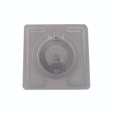 China MINI TAG UHF RFID Tag ISO18000-6C and ISO14443A Dual Protocol Frequency Passive Coated Sticker HF RFID Label Paper for sale