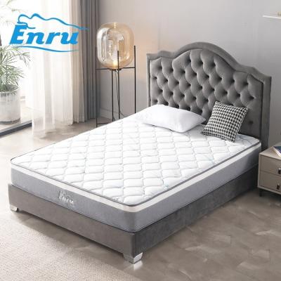 China Eco-friendly hypoallergenic bonnel box roll new product continuous pocket spring mattress for apartment bed for sale