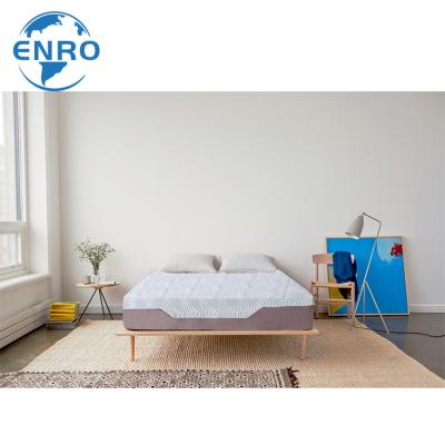 China Cover supplier wholesale 160 x 200 removable natural latex memory foam mattress matress topper for sale