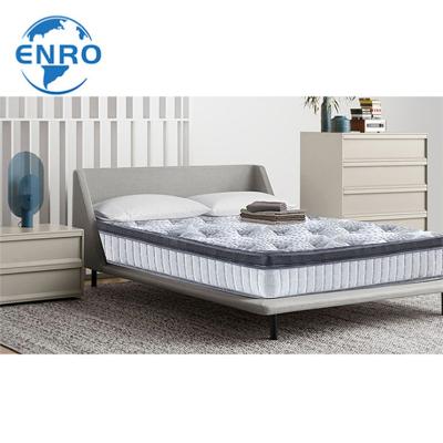 China Wholesale cheap price king queen size pocket spring foam bed commercial mattress hypoallergenic for Jamaica market for sale