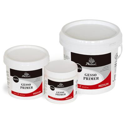 China High Quality Phoenix Gesso Primer For Oil And Acrylic Paint Medium White 500mL Professional Maker for sale