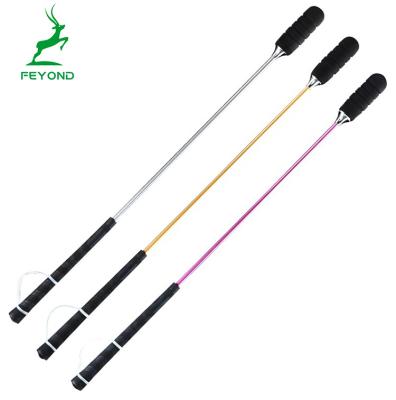 China Head: silica gel; Shaft: Fiber rod; Grip: Rubber Golf Swing Trainer Three Wholesale Colors And Three Weights Perfect For Beginners Indoor And Outdoor Swing Practice for sale