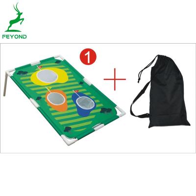 China PVC Pipe Rack/600D Oxford Cloth/Mesh Cloth Golf Training Aids Include 12 Training Balls and 1 Golf Chipping Mat Golf Chipping Nets New Chipping Board for sale