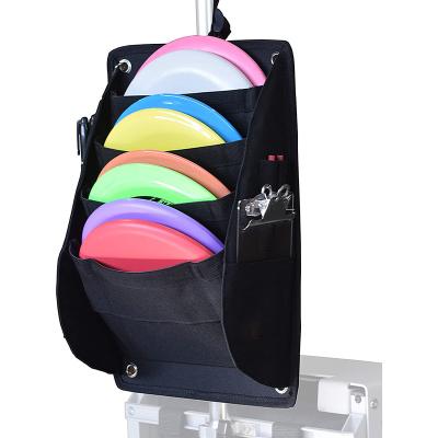 China Wholesale Disc Golf Bag Disc Golf Cart Putter Pocket Sport For Disc Golf Accessories Storage Organizer Backpack Cart Bag for sale