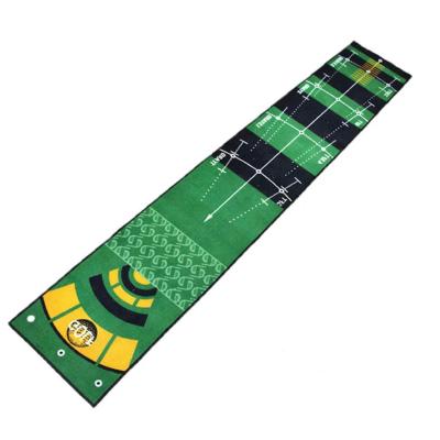 China Golf Practice Most Fashionable Golf Practice Mat Mat With Polyester Andf Feyond Supplied Nylon Golf Putter Mat for sale