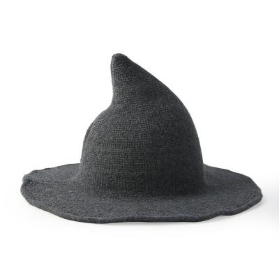 China JOINT Halloween Witch Hats For Men And Women Fashion Modern Wool Knitted Hats for sale