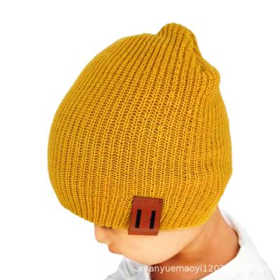 China Mom Baby Kids COMMON Autumn And Winter Cotton Knitted Hats for sale