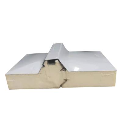 China PNS Brand PU Sheet Factory Position Industrial Seam Pir Roof Sandwich Panel Price With Factory Prices for sale