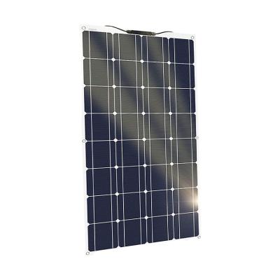 China Soft Folding Solar Panel Panel OEM 18V 100W Folding Flexible Solar Panel For Boat RV GPS 12V Home Yacht Applia. for sale