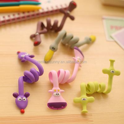 China pp cartoon earphone data line receiving wire winding device for sale