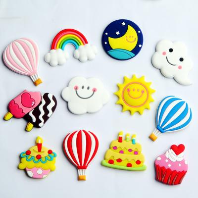 China Popular Promotional Cute Decoration Fridge Magnet Custom Cartoon Shape for sale