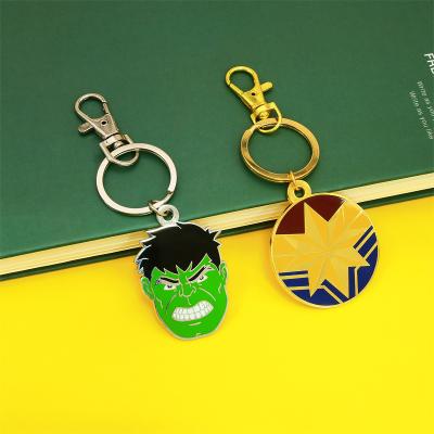 China Promotion Gifts Customized Keyfinder Zinc Alloy Promotional Creative Metal Cartoon Keychain Activities Gifts for sale