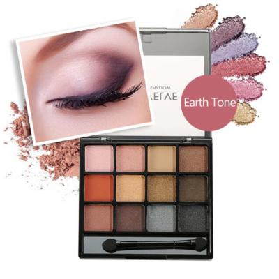 China Waterproof Highly Pigmented Shimmer Metallic Eye Makeup Palette Eyeshadow for sale