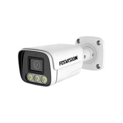 China Fosvision 5MP 265 NIGHT VISION IP POE Full Color Waterproof Metal Bullet Network CCTV Infrared Outdoor Security Camera for sale