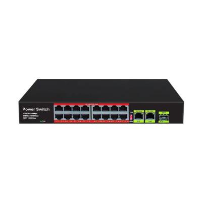 China For CCTV Extended New Fosvision 24 Port Network Switches100/1000m 10g Fiber Optic Uplink Sfp+ Port Poe Ethernet Switches for sale