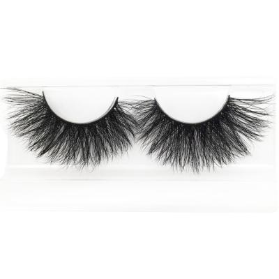 China Long 25mm Fluffy Feather Lashes 5D Mink Lashes Mink Lint Professional Seller With Factory Wholesale Price for sale