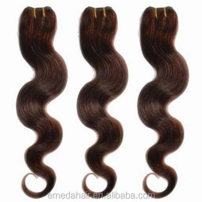 China Aliexpress Free Luxury Short Clean Hair Fame Cheap Virgin Brazilian Hair Weave Hair For Sale #4 Color Two Tone Colored Brazilian Hair Weave for sale