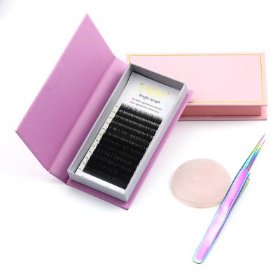 China Natural Soft Custom Individual Eyelash Extension Factory Private Label Mega Volume Eyelash Extensions for sale