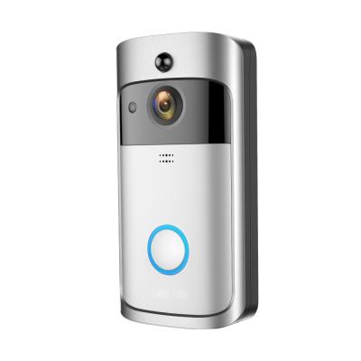 China 2020 Home Smart Doorbell Camera Wifi Two Way Audio Visual Wireless Doorbell With Wireless Ring Doorbell Camera for sale