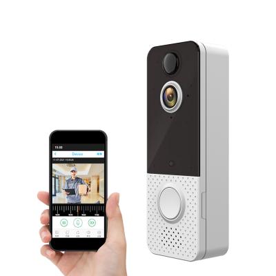 China Smart Home Security Doorbell Ring Motion Detection Tuya Smart WiFi Doorbell App Two Way Audio Visual Control for sale