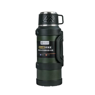 China PORTABLE High Quality Large Capacity Outdoor Stainless Steel Insulated Vacuum Flask Sports Water Bottle Hot Thermos Travel Pot for sale