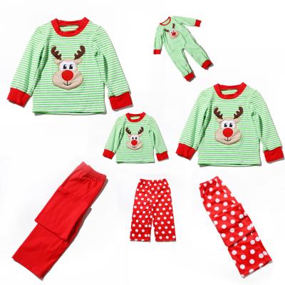 China Newest Breathable Family Matching Family Apparel Christmas Pajamas Family Winter Matching Outfits 2020 for sale