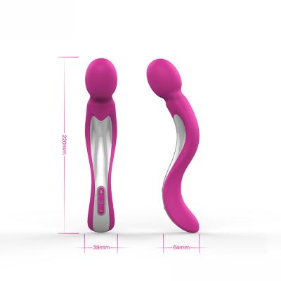 China 10 Vibration Mode Betty 7 Function USB Rechargeable Powerful Magic Wand Massager Handheld Vibrator Toys For Women Sex for sale