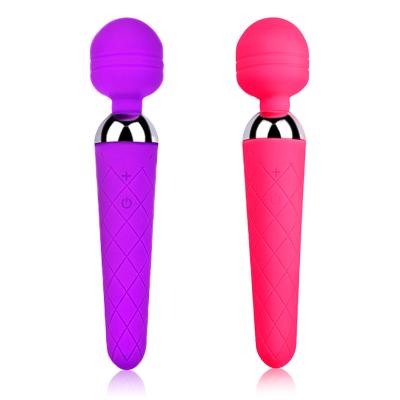 China Powerful Rechargeable Wand Massager 10 Silent Adult Clit Vibrator 10Modes AV Vibration Mode Cheapest Betty Vibrators For Women for sale