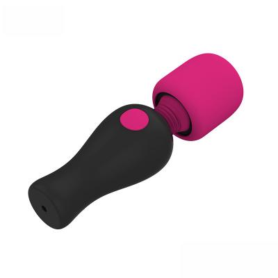 China 7 Powerful Handheld Wireless USB Reacharge Stong Massager Sex Toys Mini Wand Men Women Fashion Vibration Silicone Vibrators for sale