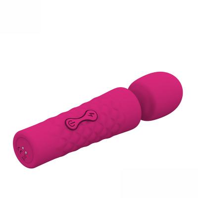 China 7 Fashion Vibration Silicone Sex AV Stick Vibrator Personal Sex Toys For Women USB Magic Wand Massager For Adult for sale