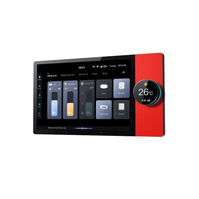 China Wifi F8tuya HD LCD Touch Panel Android Central Control Smart Home Gateway with Music Play Light-Dimmer Audio Function for sale