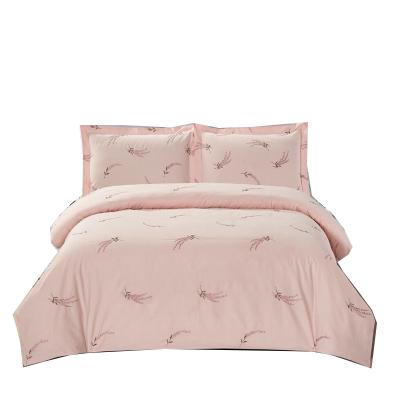 China Nondisposable Duvet Cover Set Textile Bed Linen Good Quality Home Bed Sheets for sale