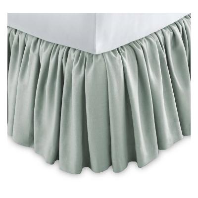 China SKIRT RUFFLE BED EDGE COTTON SKIRT POLYESTER for sale