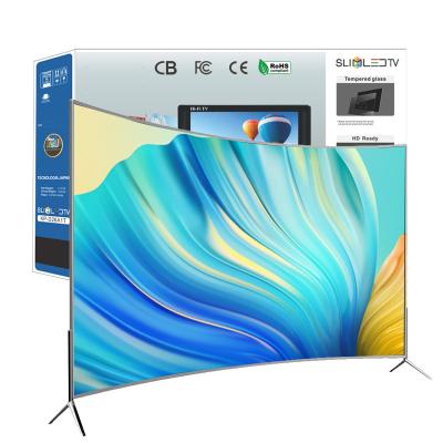 China Curved Screen 50 inch Smart Android LED TV Ultra HD 4K Smart Television for sale