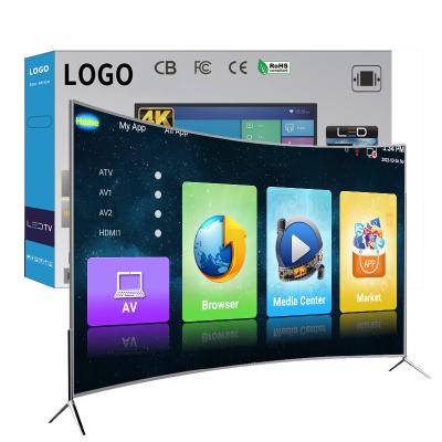 China Fabrikant flatscreentelevisies smart tv 32 40 43 50 55 65 75 inch led tv intelligent de 75 inch android tv Te koop