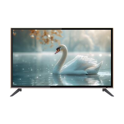 China 4K Smart LED TV Ultra HD Resolution 65 Inch Led Tv With Gold Bezel Customizable for sale