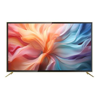 China Modern LED TV Smart Tv Tv Android 4k With Gold Frame For Living Room for sale