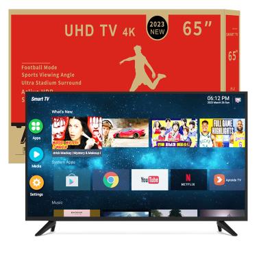 China 4K Android TV Flat Screen LED LCD OLED QLED 32 40 42 55 65 75 polegadas Smart TV TV à venda